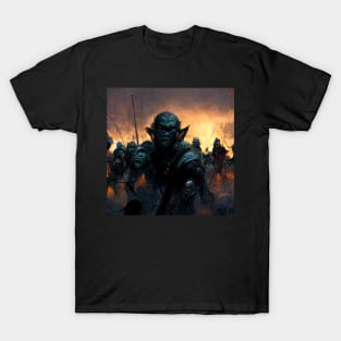 Orcs - human like monsters. T-Shirt